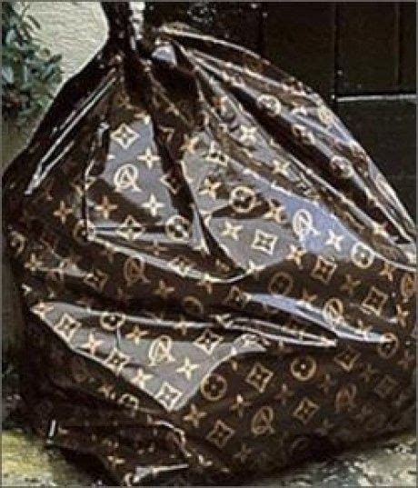 louis vuitton garbage bag meme